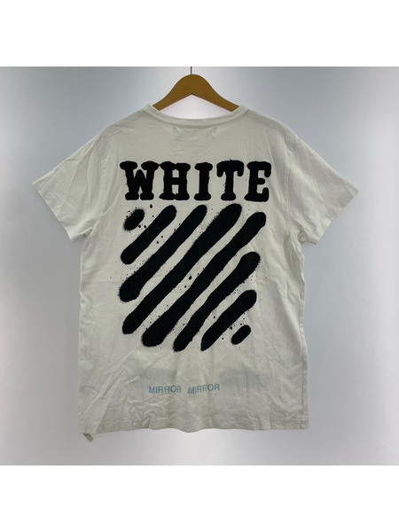 OFF-WHITE 半袖Tシャツ・カットソー off-white DIAGONAL SPRAY S/S T
