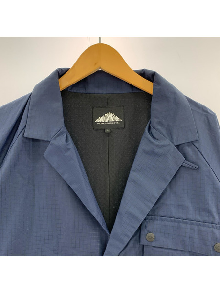 MOUNTAINSMITH テーラードジャケット・ブレザー ナイロン マルチポケット sizeL ネイビー