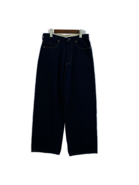 デニム・ジーンズ Cornier SILK NEP DENIM PANTS (XS) 紺
