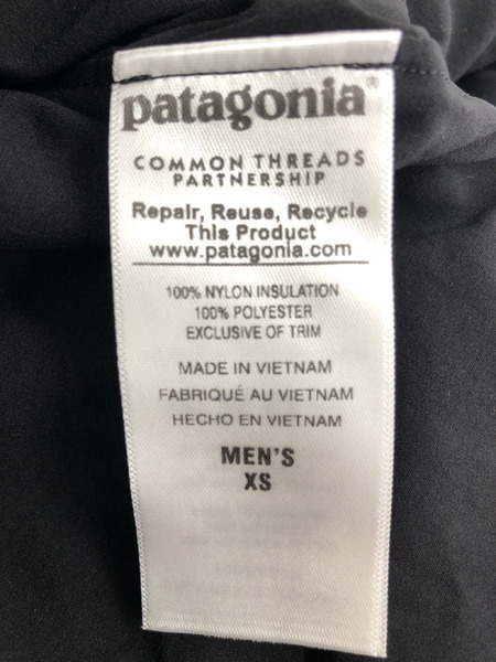 patagonia NANO AIR フーディージャケット 黒 XS