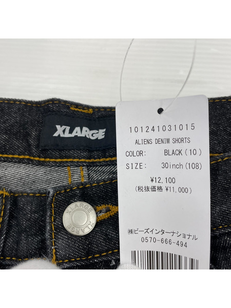 XLARGE ショートパンツ 24SS ALIENS DENIM SHORTS 30