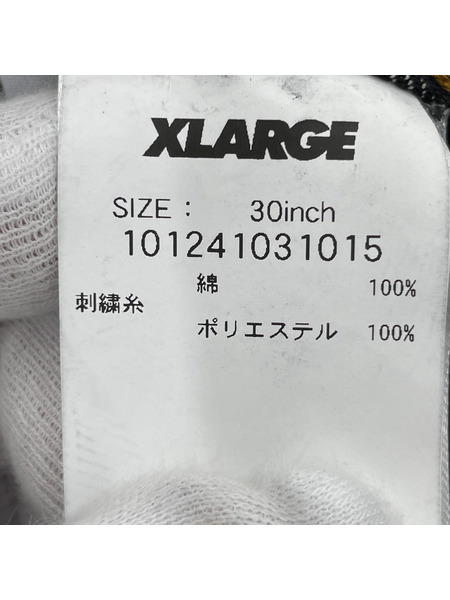 XLARGE ショートパンツ 24SS ALIENS DENIM SHORTS 30