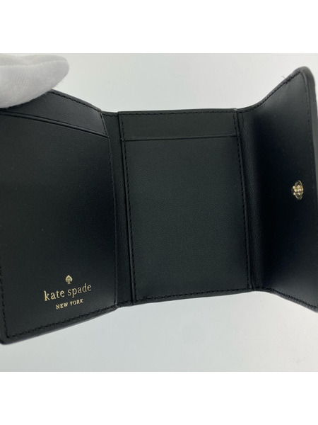 kate spade new york コンパクトウォレット レナ スモールトリフォールド 黒
