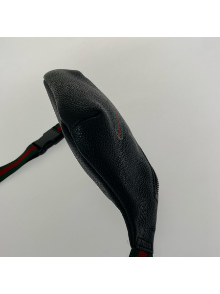 ボディバッグ GUCCI ウエストポーチ ウエストバッグ 527792 シェリー レザー