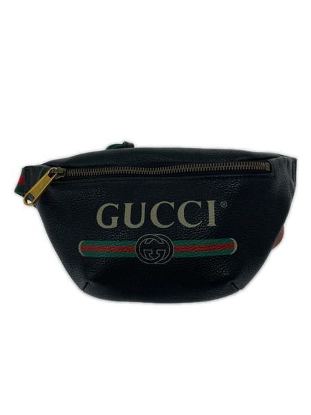 ボディバッグ GUCCI ウエストポーチ ウエストバッグ 527792 シェリー レザー