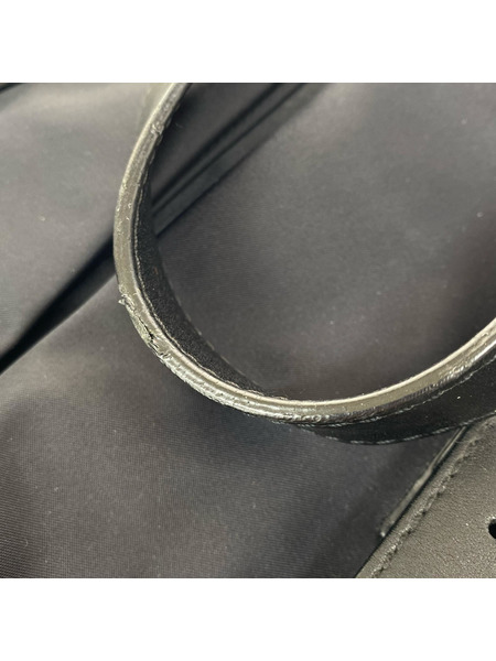 BURBERRY BLACK LABEL ソノ他バッグ ナイロンレザートートバッグ BLK