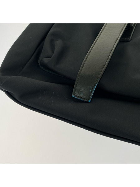 BURBERRY BLACK LABEL ソノ他バッグ ナイロンレザートートバッグ BLK