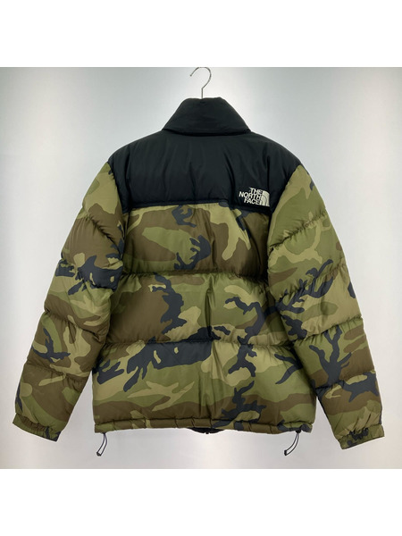 THE NORTH FACE Novelty Nuptse Jacket XL カモ 黒 ND91842