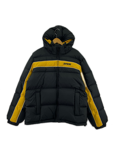 Supreme ダウンジャケット STRIPE PANEL/BLK/M