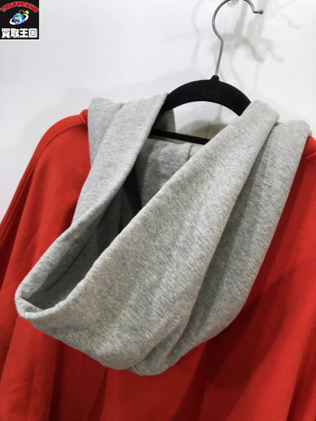 gosha rubchinskiy パーカー 18ss COMBO レイヤード sizeM[値下]