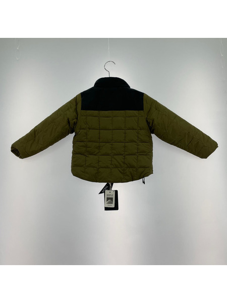 キッズ衣料 TAION KR102PNLMB リバーシブル 120 オリーブ アイボリー[値下]