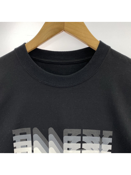 ennoy 半袖Tシャツ・カットソー ELECTRIC LOGO GRADATION SS TEE XL BLK