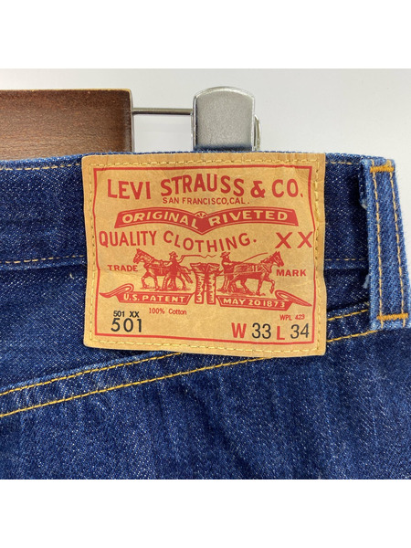 LEVI'S VINTAGE CLOTHING 501 1966復刻モデル デニムパンツ(W33)