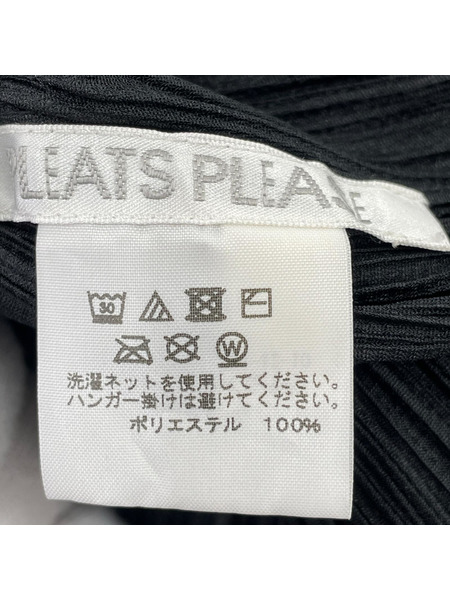 ISSEY MIYAKE 半袖Tシャツ・カットソー PLEATS PLEASE アシンメトリートップス(3)