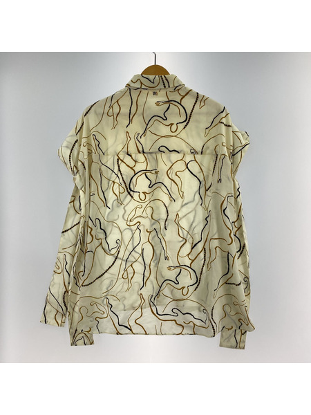 AKIRA NAKA 19SS Marjo blouse?P S/Sシャツ 1[値下]