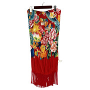 PLEATS PLEASE ソノ他 ドラゴン 鳳凰 ストール