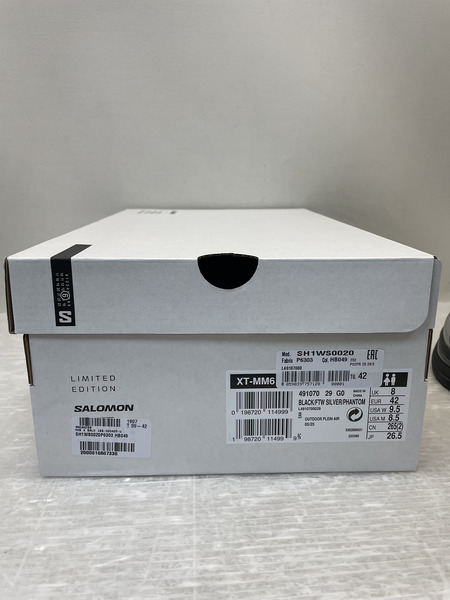 MM6×SALOMON XT-MM6 トレイルランニング 42 黒