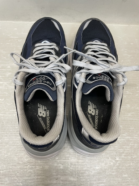 NEW BALANCE USA製 990V6 ローカットスニーカー 28cm ネイビー M990NV6