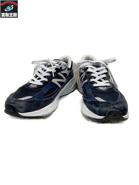 NEW BALANCE USA製 990V6 ローカットスニーカー 28cm ネイビー M990NV6