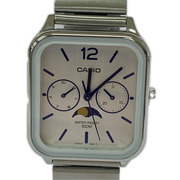 CASIO メンズ時計 ムーンフェイズ クオーツ腕時計 MTP-M305