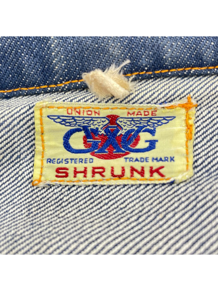 OLD・VINTAGE デニムジャケット 60s-70s GWG COWBOY KING (M)
