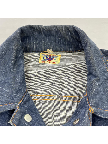 OLD・VINTAGE デニムジャケット 60s-70s GWG COWBOY KING (M)