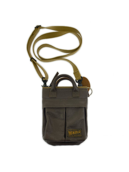 TOYS McCOY ショルダーバッグ レザーヘルメットミニバッグ