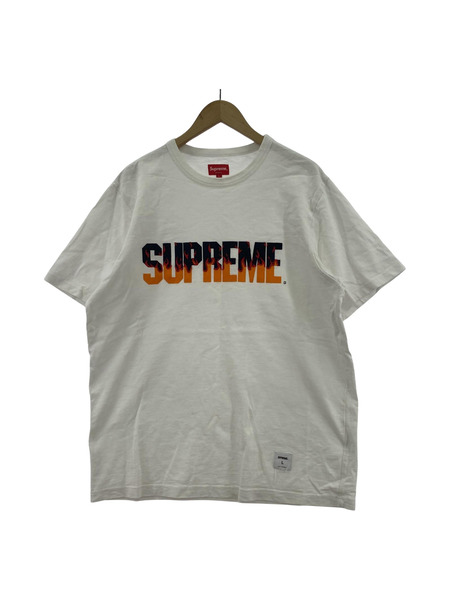 Supreme 半袖Tシャツ・カットソー 19AW Flame Logo Tops HWT L