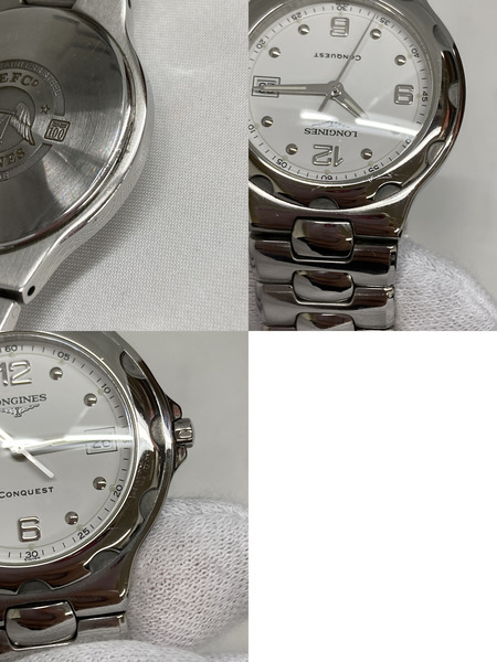 ロンジン/コンクエスト/L1.631.4/電池交換済み メンズQZ