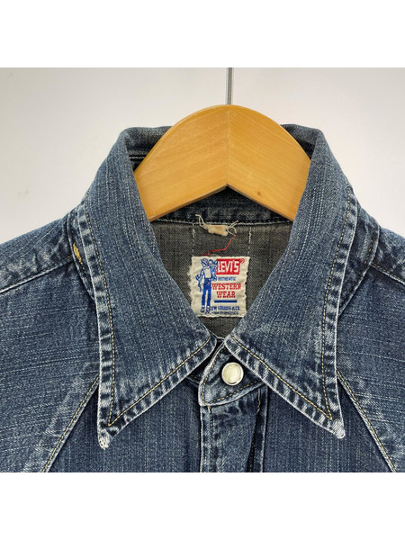 Levi's 長袖シャツ ウエスタンシャツ S[値下]