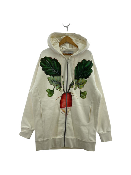 J.W.Anderson MAXI ZIP UP VEGGIE HOODIE/S[値下]