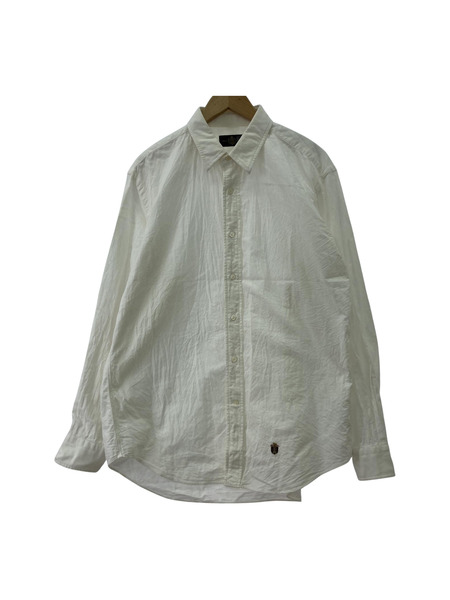 DIGAWEL×J.PRESS CRST L/Sシャツ ホワイト (3)