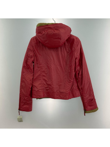 BURBERRY BLUE LABEL マウンテンパーカ フリースインナー付パーカ RD[値下]