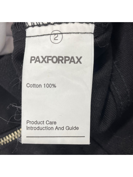 デニムジャケット PAXFORPAX デニムジャケット ブラック 2[値下]