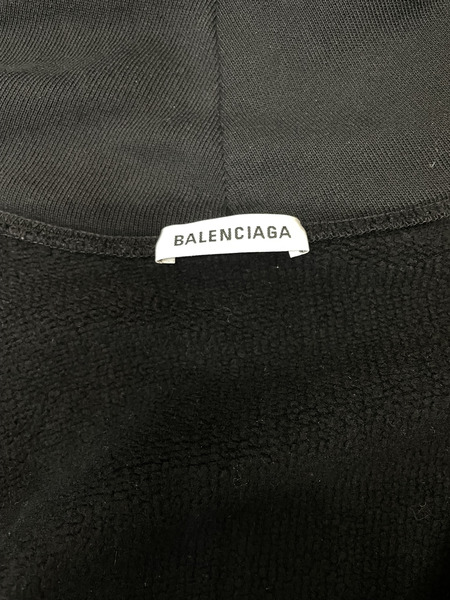 BALENCIAGA 19SS SPEED HUNTERS ZIP UP HOODIE XS 黒