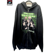 BALENCIAGA 19SS SPEED HUNTERS ZIP UP HOODIE XS 黒