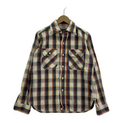 WAREHOUSE 長袖シャツ チェック ネルシャツ 黄(S)