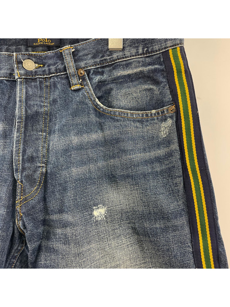 POLO RALPH LAUREN デニム・ジーンズ サイドラインデニム