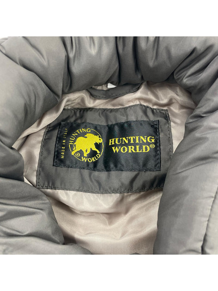 Hunting World ダウンベスト 茶