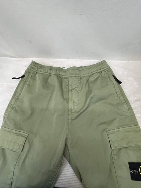 STONE ISLAND ガーメントダイテーパードカーゴパンツ 