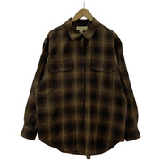 old jones new york shadow check shirts L