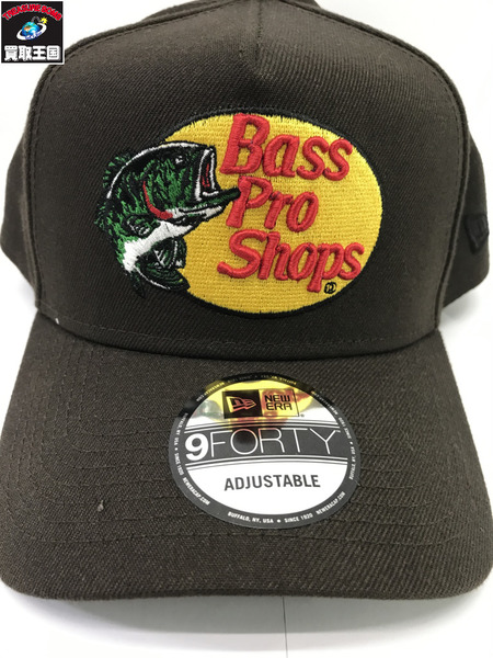 BASS PRO SHOPS×NEW ERA キャップ 茶