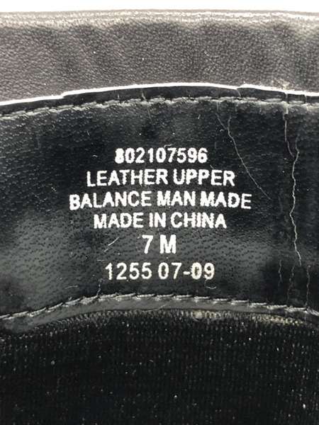 LAUREN RALPH LAUREN レザーロングブーツ ブラック 7M