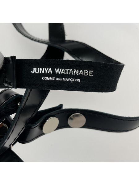 JUNYA WATANABE COMME des GARCONS/レザーハーネス/ブラック