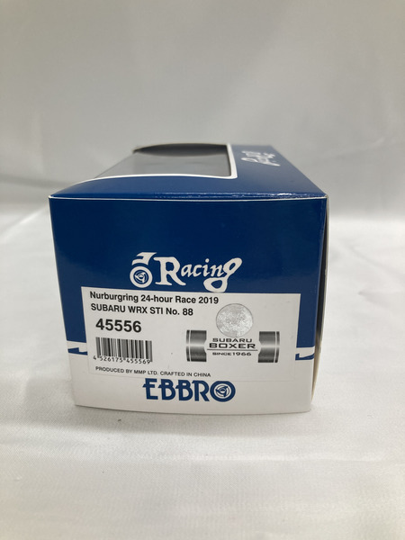 1/43　EBBRO　WRX STI　No.88　Nur　2019