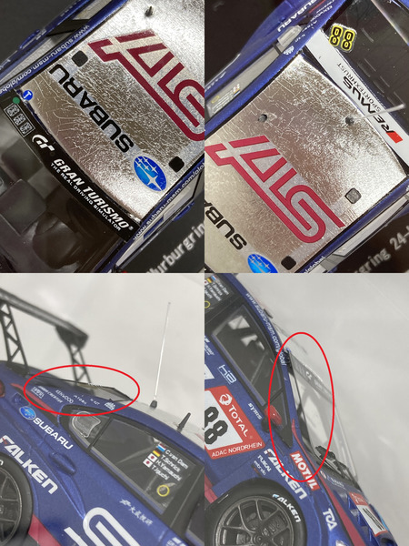 1/43　EBBRO　WRX STI　No.88　Nur　2019
