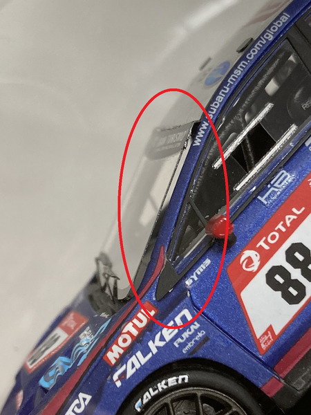 1/43　EBBRO　WRX STI　No.88　Nur　2019