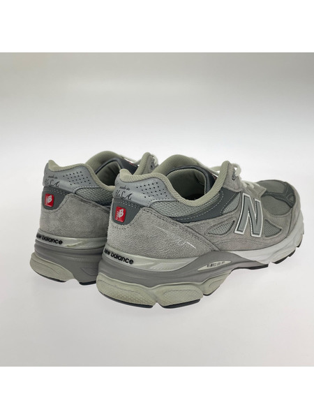 NEW BALANCE スニーカー m990gy3/30cm/グレイ