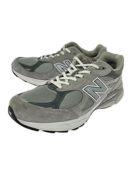 NEW BALANCE スニーカー m990gy3/30cm/グレイ