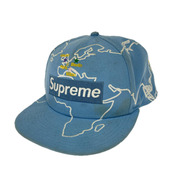 Supreme キャップ ×NEW ERA Worldwide Box Logo Cap